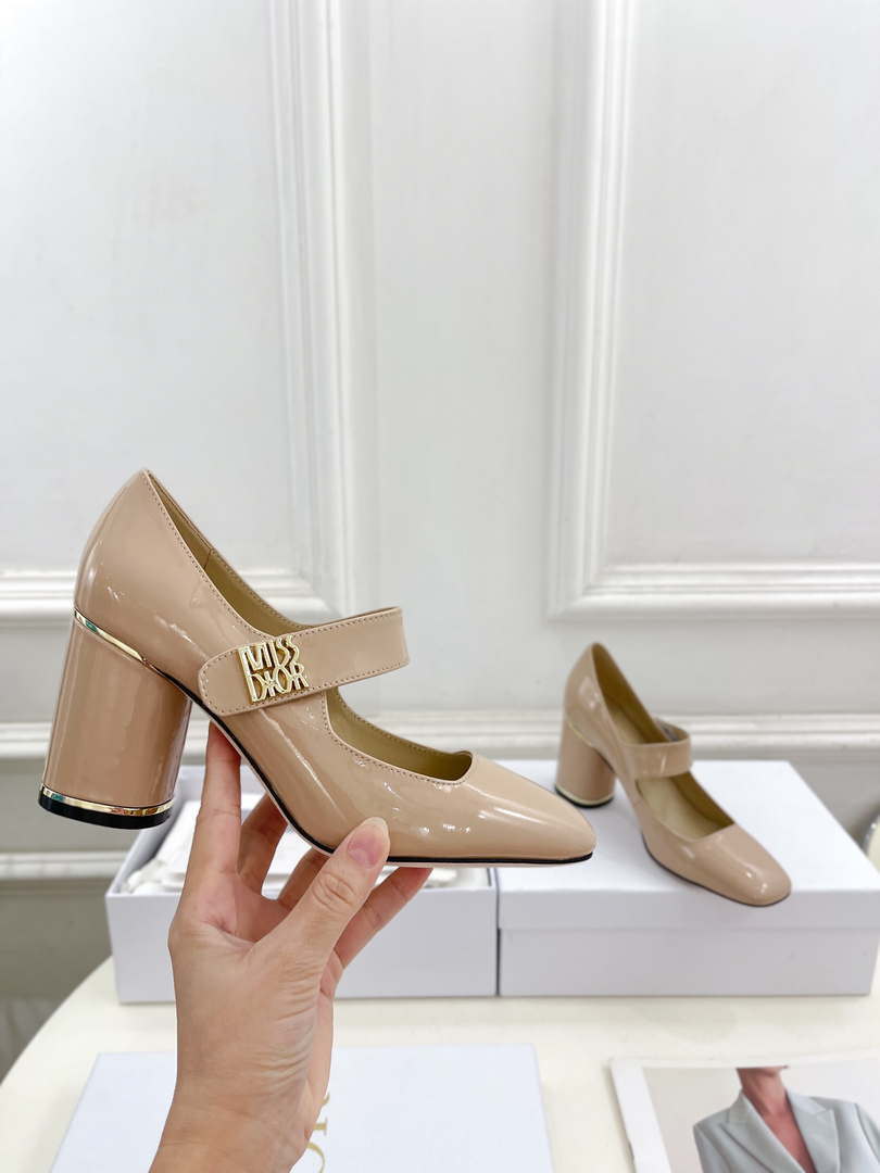 Dior KDV268VNI Miss Dior Pump 80mm Patent Calfskin D82975