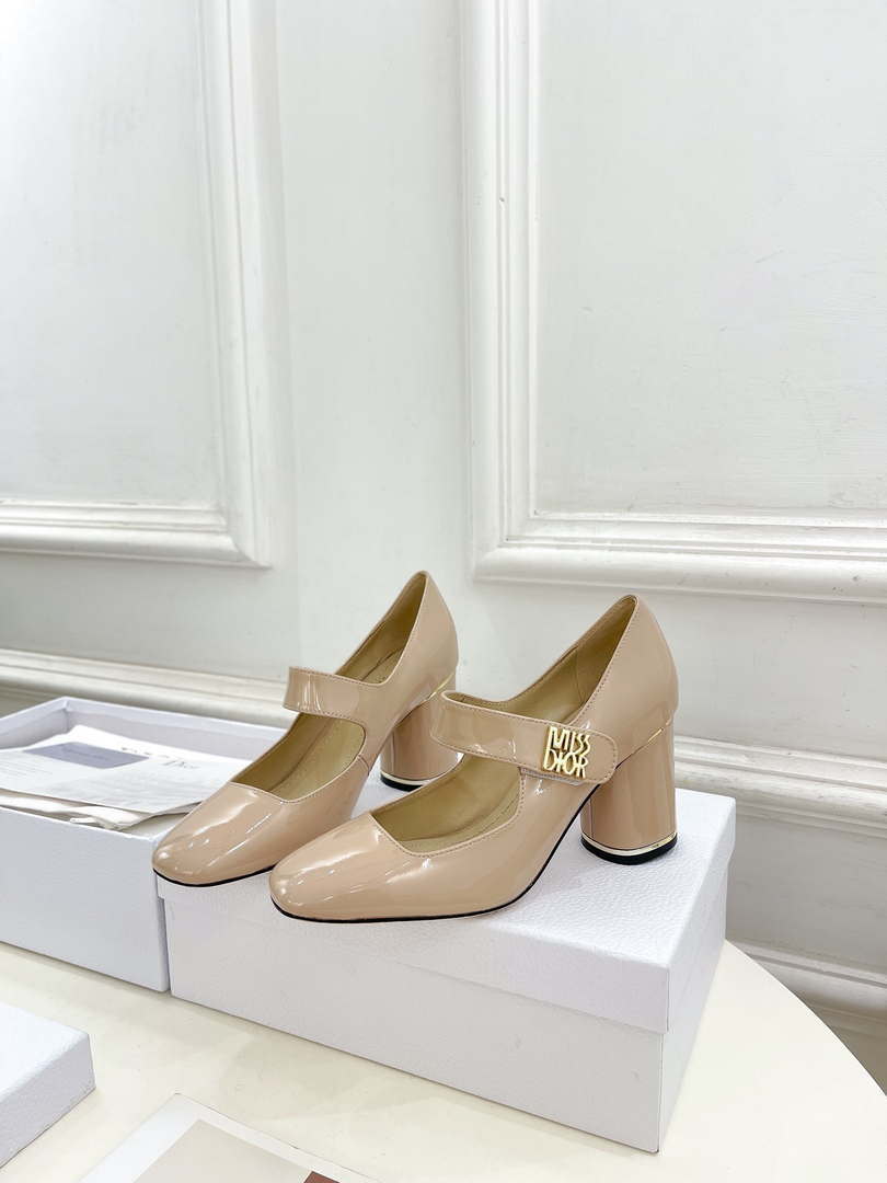 Dior KDV268VNI Miss Dior Pump 80mm Patent Calfskin D82975