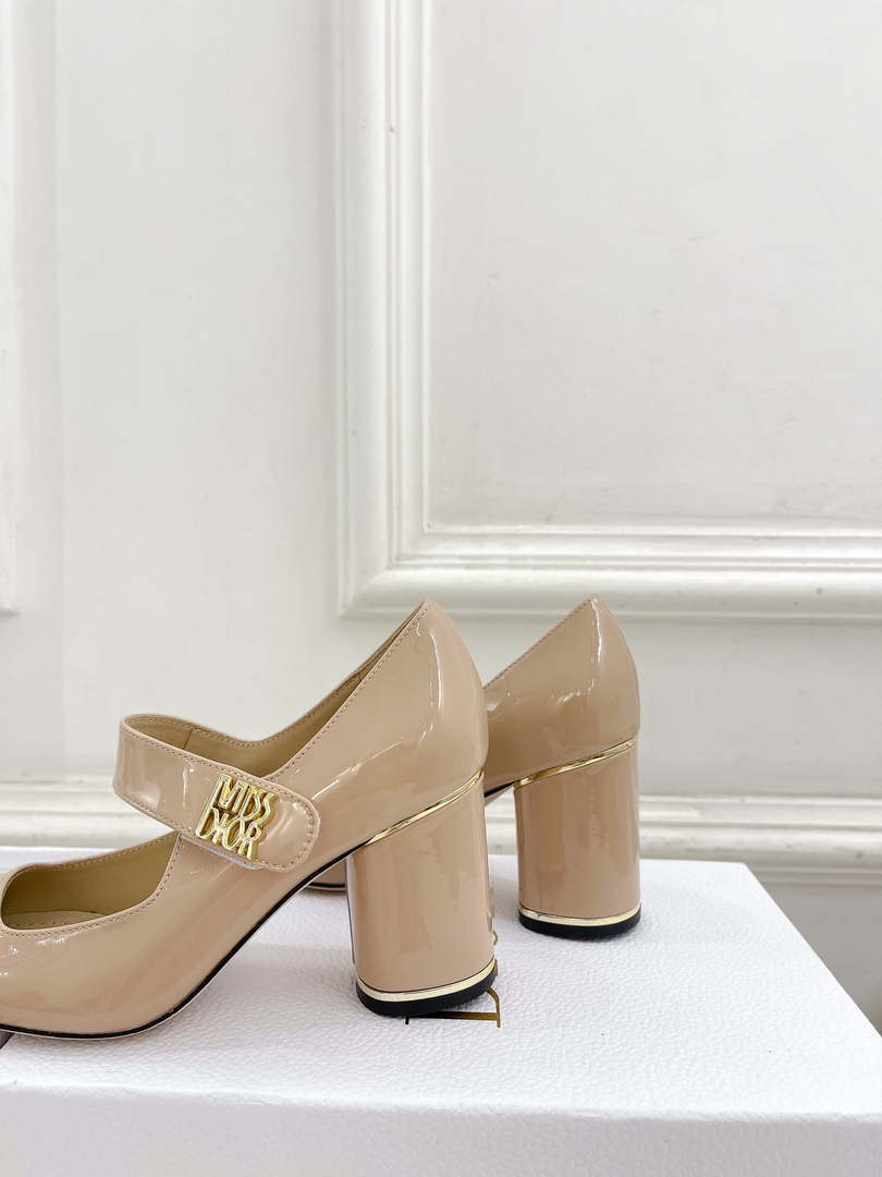 Dior KDV268VNI Miss Dior Pump 80mm Patent Calfskin D82975