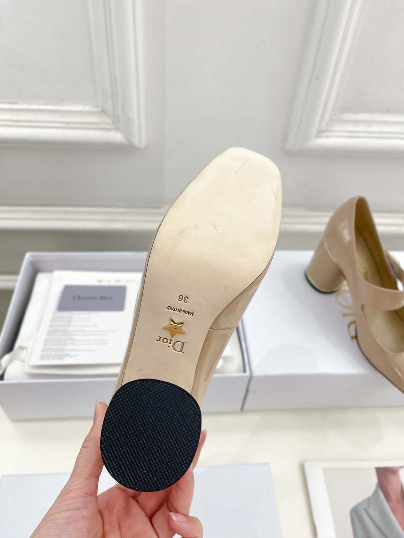 Dior KDV268VNI Miss Dior Pump 80mm Patent Calfskin D82975