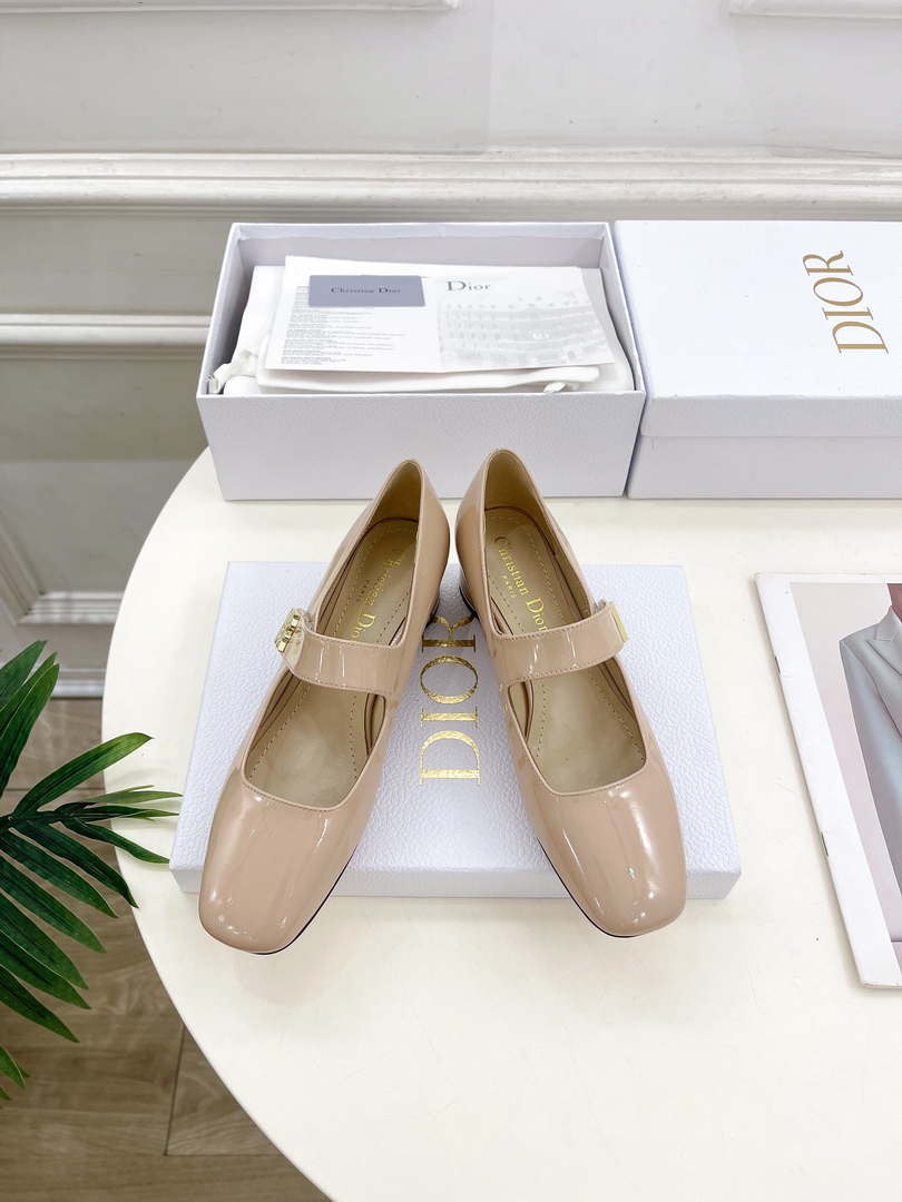 Dior KDV268VNI Miss Dior Pump 40mm Patent Calfskin D82978