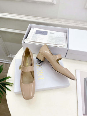 Dior KDV268VNI Miss Dior Pump 40mm Patent Calfskin D82978 - Euro 35=US 4 - View 4