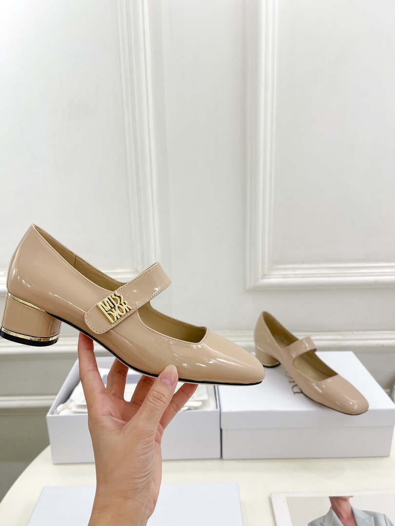 Dior KDV268VNI Miss Dior Pump 40mm Patent Calfskin D82978
