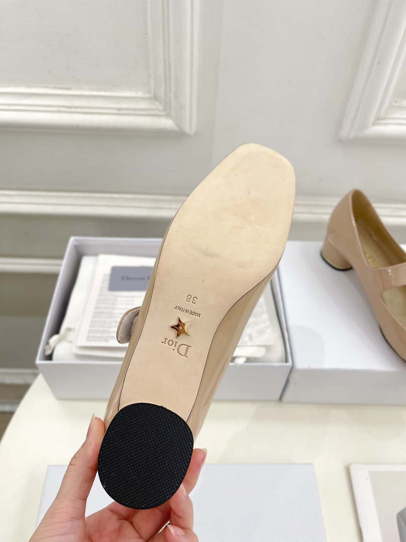 Dior KDV268VNI Miss Dior Pump 40mm Patent Calfskin D82978