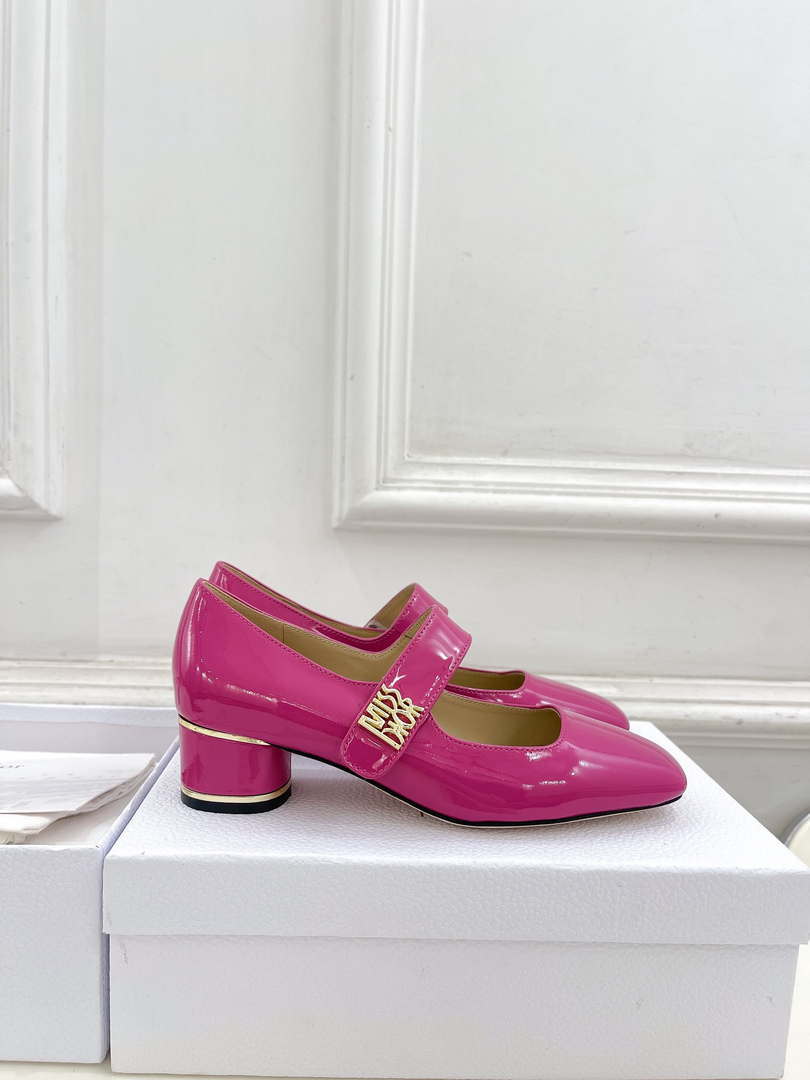 Dior KDV268VNI Miss Dior Pump 40mm Patent Calfskin D82979