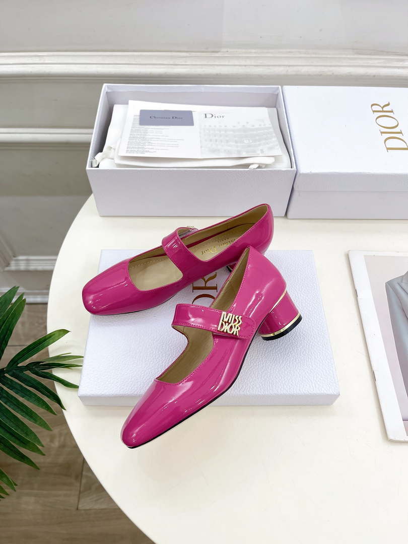 Dior KDV268VNI Miss Dior Pump 40mm Patent Calfskin D82979