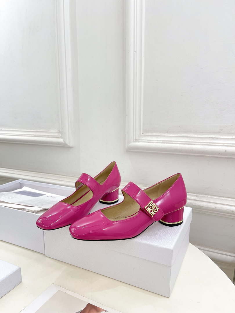 Dior KDV268VNI Miss Dior Pump 40mm Patent Calfskin D82979