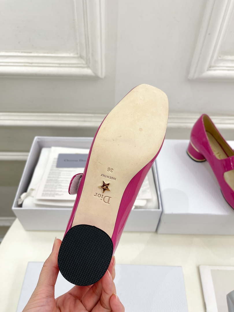Dior KDV268VNI Miss Dior Pump 40mm Patent Calfskin D82979