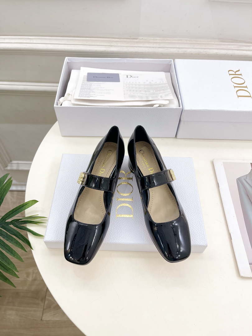 Dior KDV268VNI Miss Dior Pump 40mm Patent Calfskin D82980