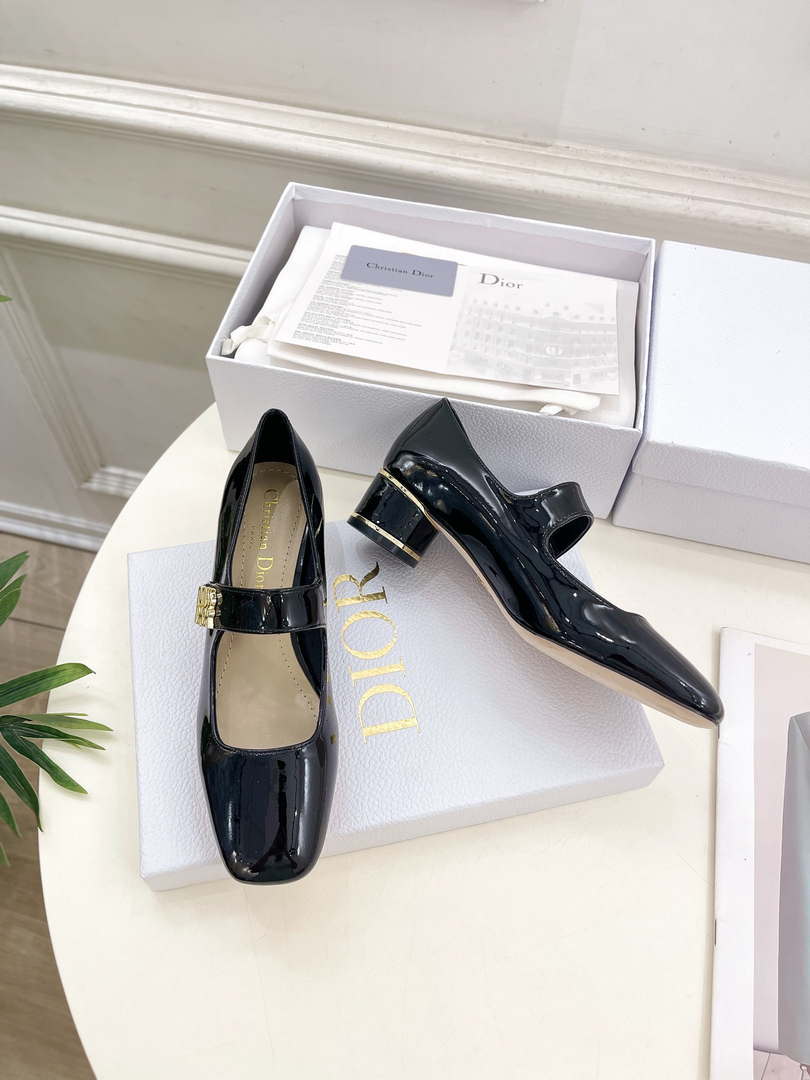 Dior KDV268VNI Miss Dior Pump 40mm Patent Calfskin D82980