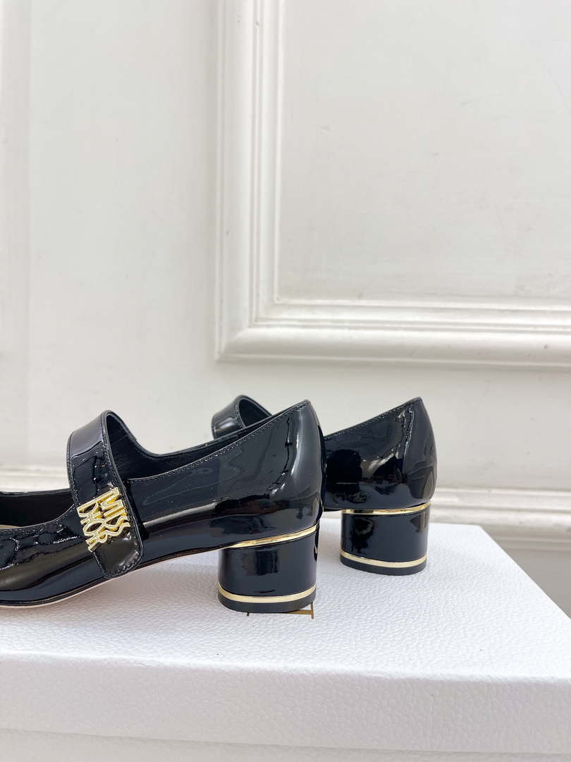 Dior KDV268VNI Miss Dior Pump 40mm Patent Calfskin D82980