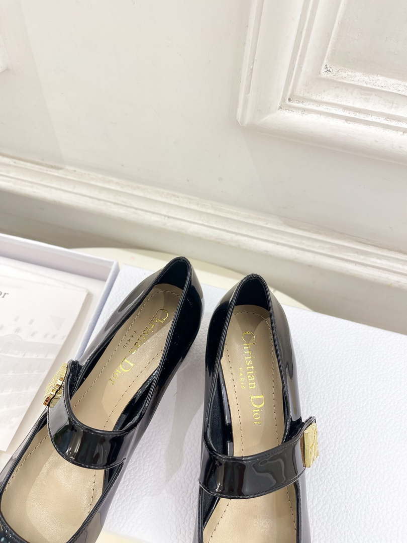 Dior KDV268VNI Miss Dior Pump 40mm Patent Calfskin D82980