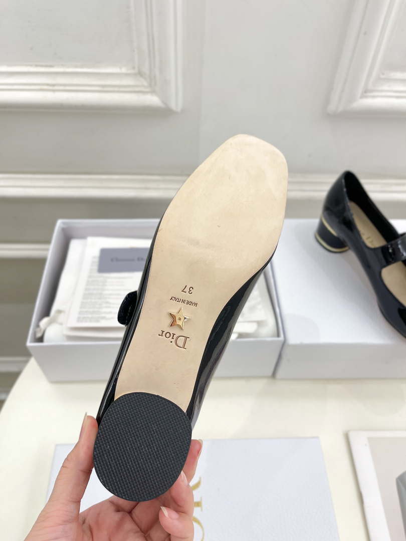 Dior KDV268VNI Miss Dior Pump 40mm Patent Calfskin D82980