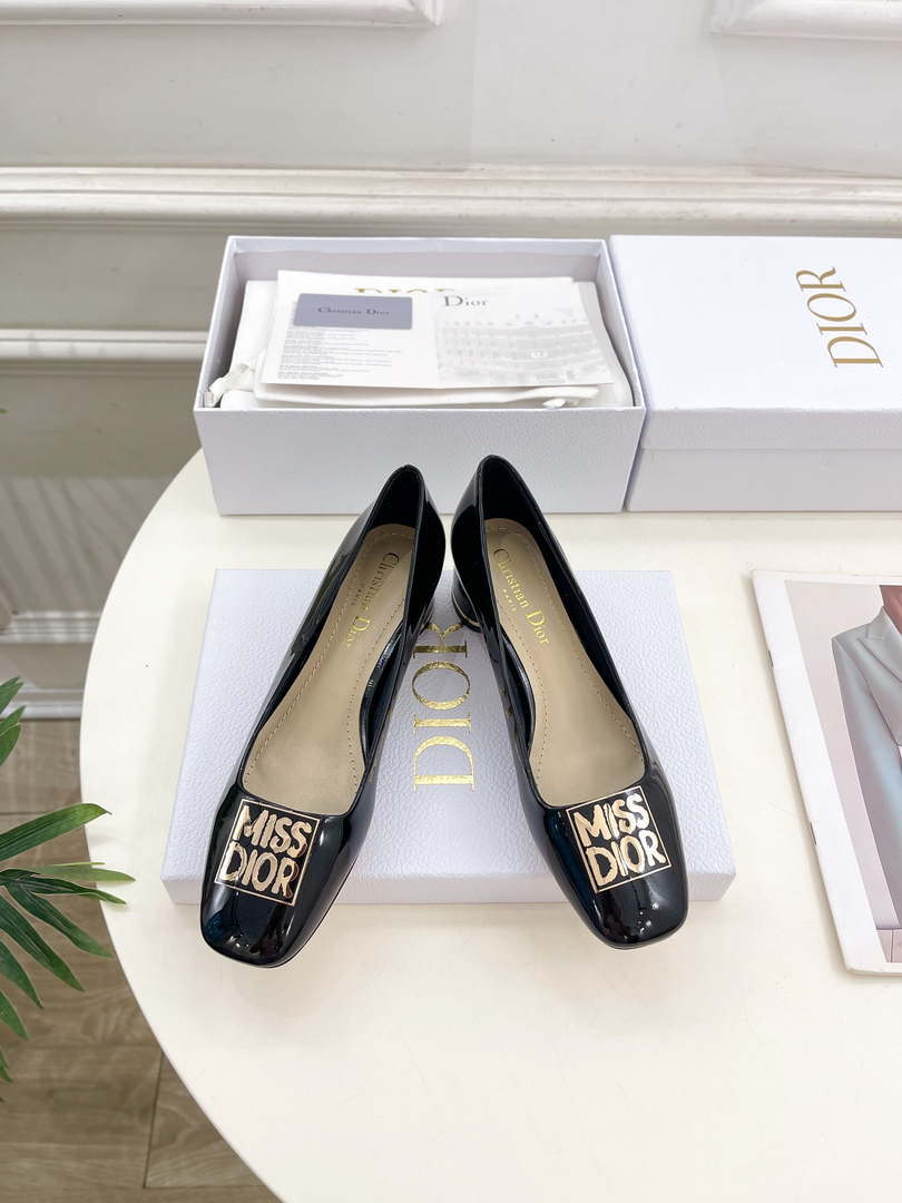 Dior KDV268VNI Miss Dior Pump Patent Calfskin D82970
