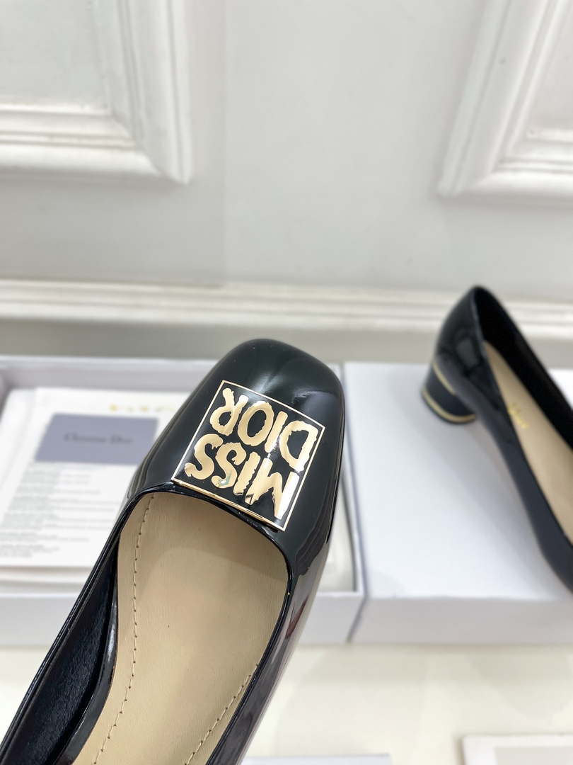 Dior KDV268VNI Miss Dior Pump Patent Calfskin D82970