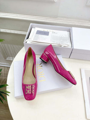 Dior KDV268VNI Miss Dior Pump Patent Calfskin D82971 - Euro 35=US 4 - View 3