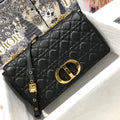 Dio rM9243 Large Caro Bag Calfskin black logo gold - Default Title - View 1