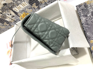 Dior M9243 Large Caro Bag Calfskin Gray - Default Title - View 3