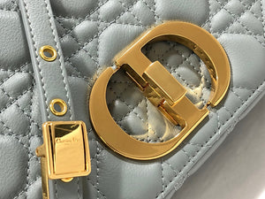 Dior M9243 Large Caro Bag Calfskin Gray - Default Title - View 5