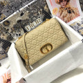 Dior M9243 Large Caro Bag Calfskin Apricot - Default Title - View 1