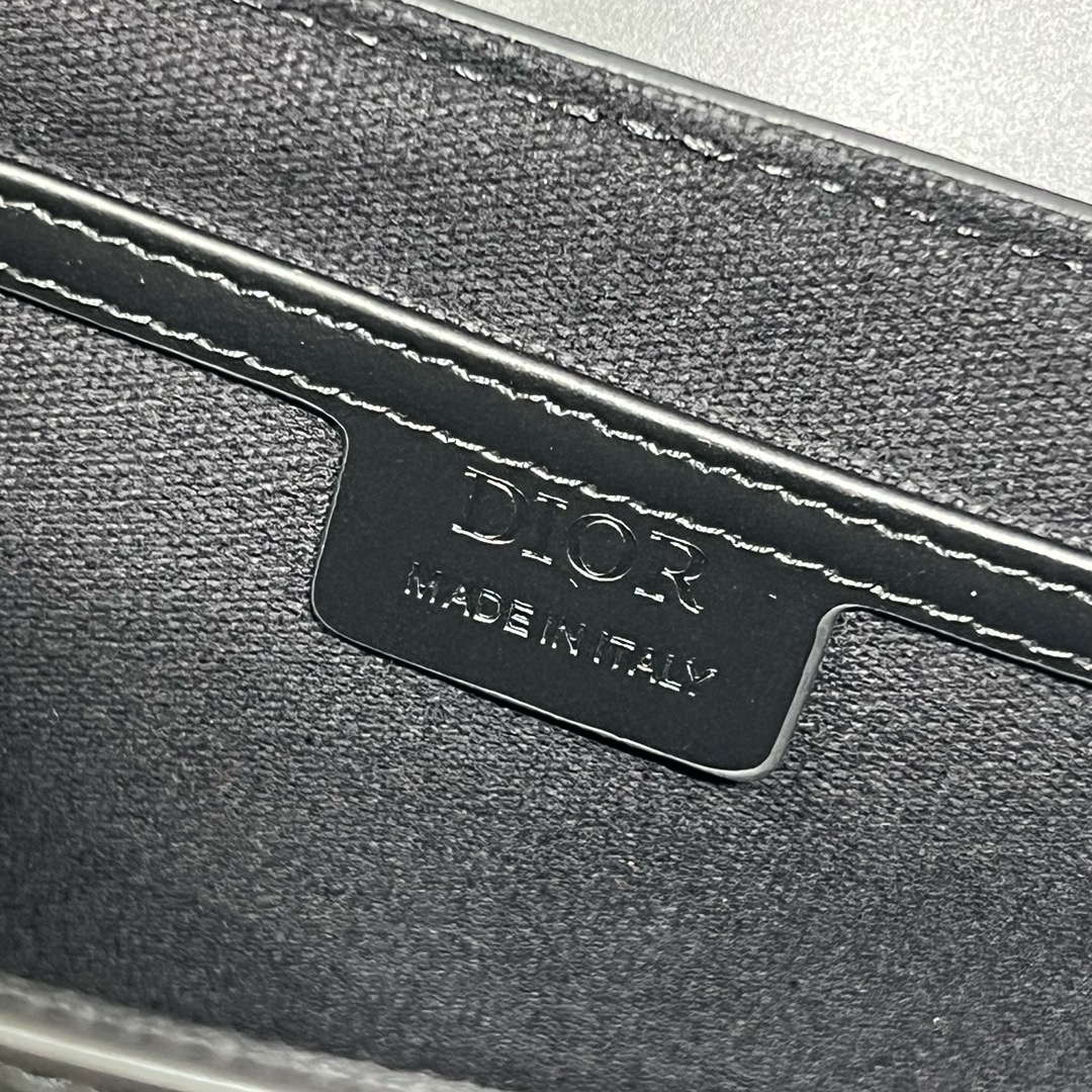 Dior M0051 Crossbody Men Bag Smooth Calfskin Black