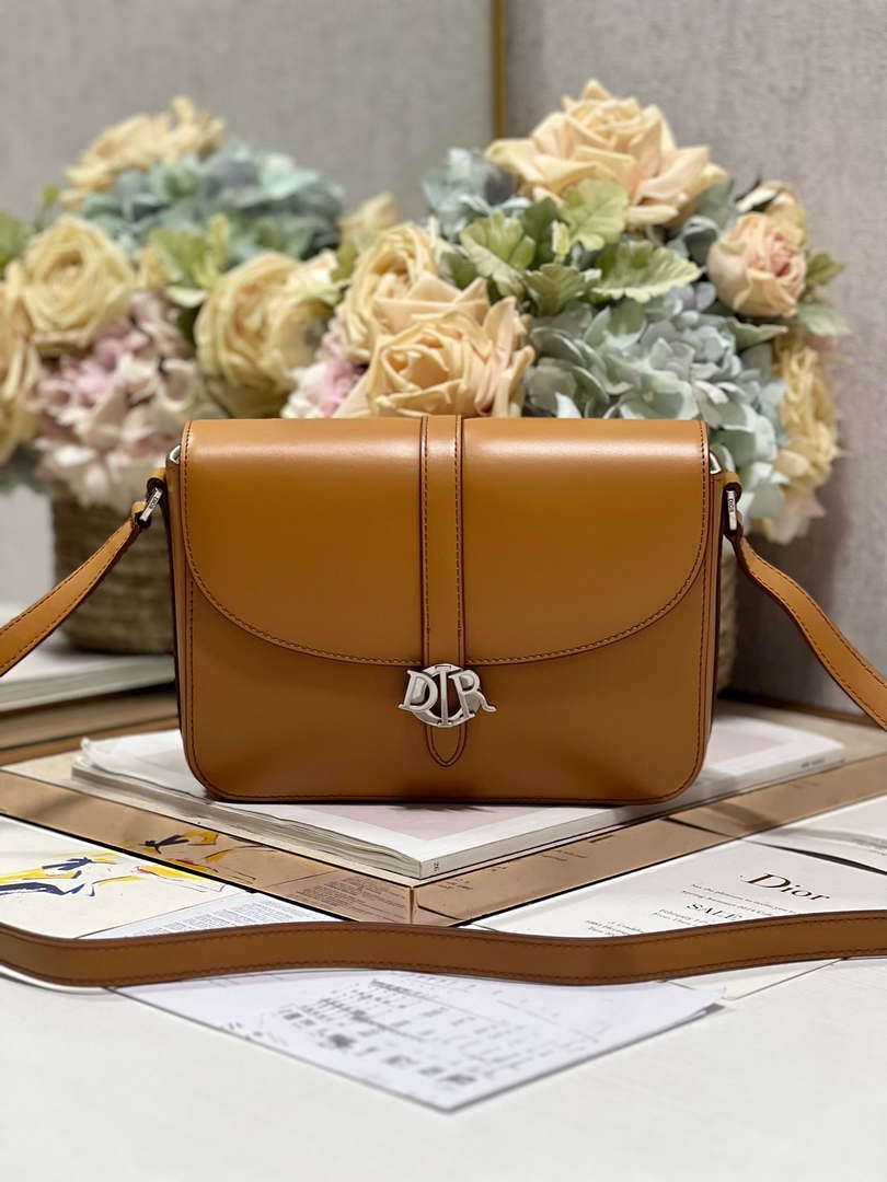 Dior M0051 Crossbody Men Bag Smooth Calfskin Brown
