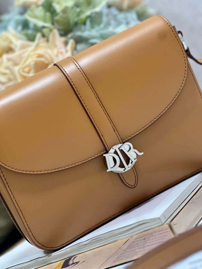 Dior M0051 Crossbody Men Bag Smooth Calfskin Brown - Default Title - View 4