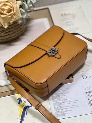 Dior M0051 Crossbody Men Bag Smooth Calfskin Brown - Default Title - View 7