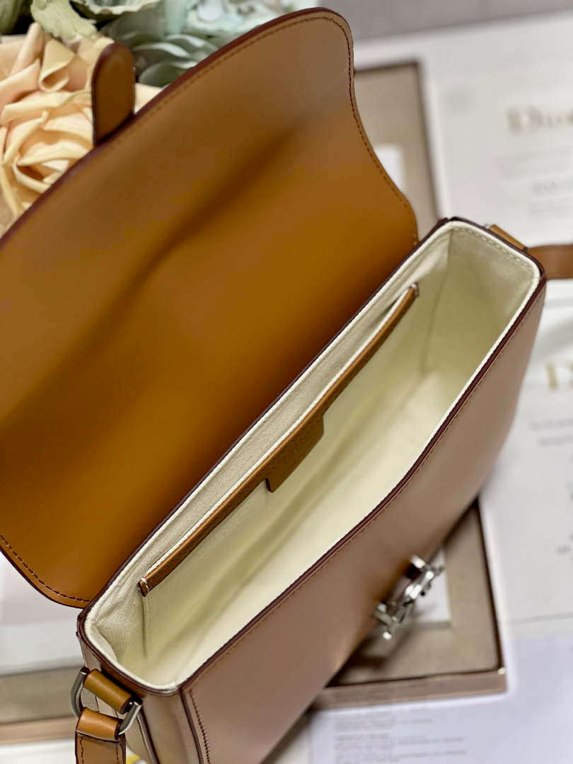 Dior M0051 Crossbody Men Bag Smooth Calfskin Brown - Default Title - View 8