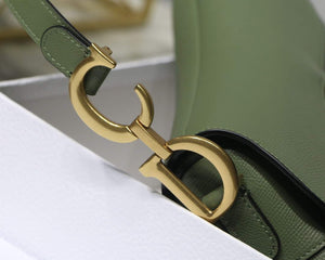 Dior M0446 Saddle Bag Dior Calfskin Bag Green - Default Title - View 4