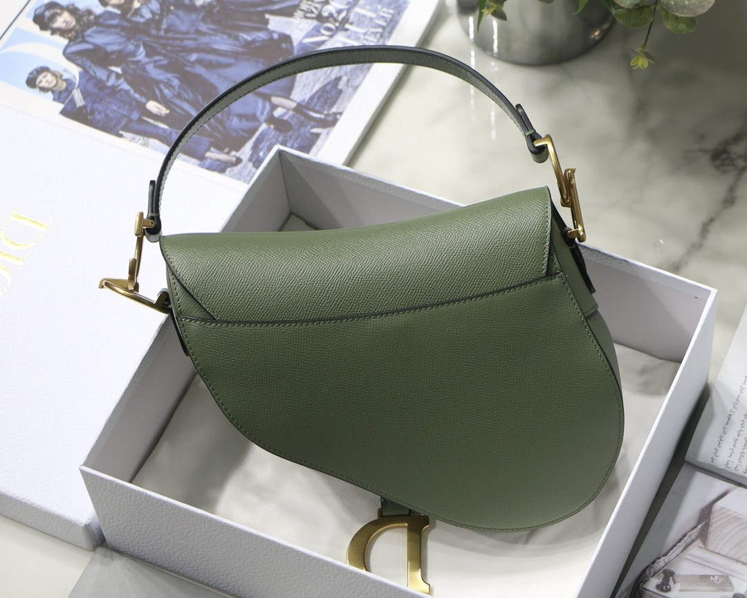 Dior M0446 Saddle Bag Dior Calfskin Bag Green