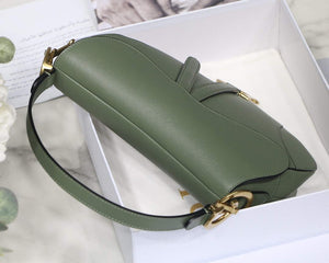 Dior M0446 Saddle Bag Dior Calfskin Bag Green - Default Title - View 8