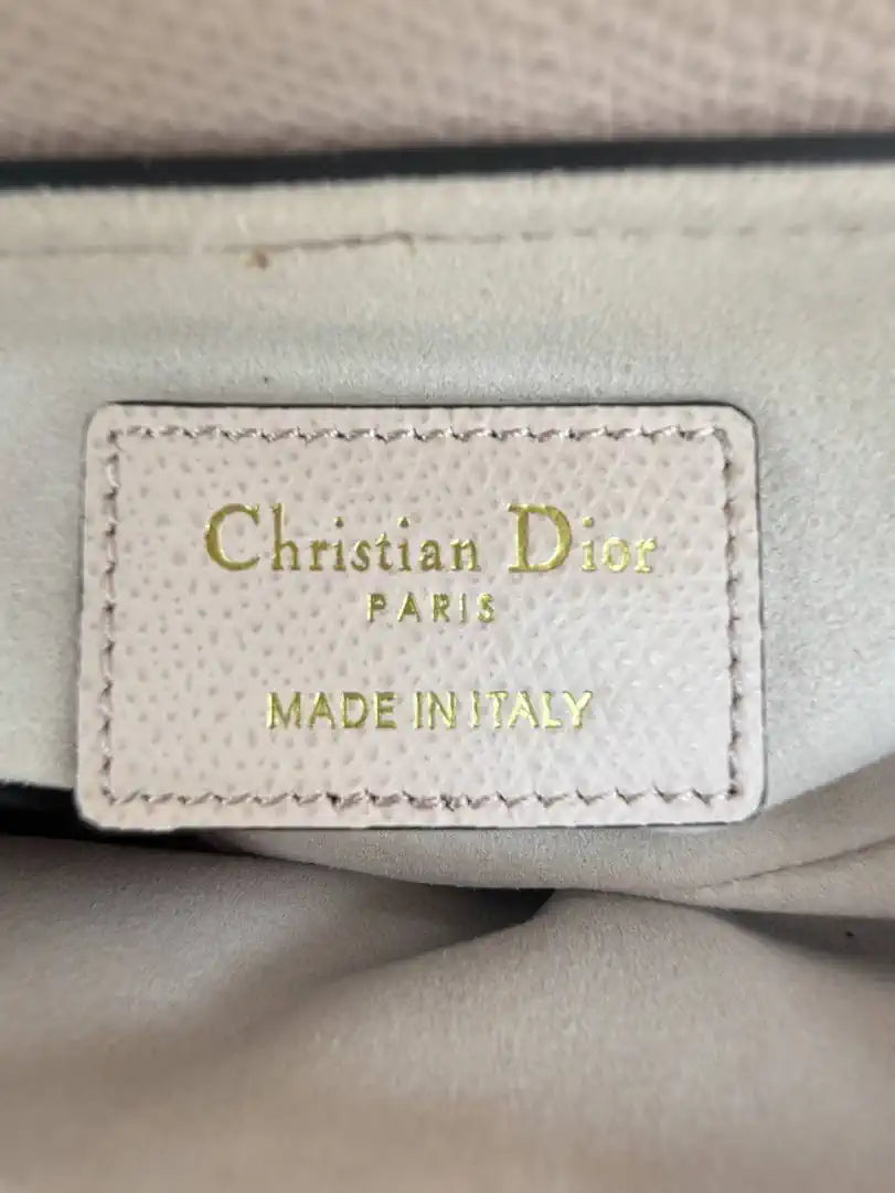 Dior M0455 Saddle Bag With Strap Grained Calfskin Pink M0456