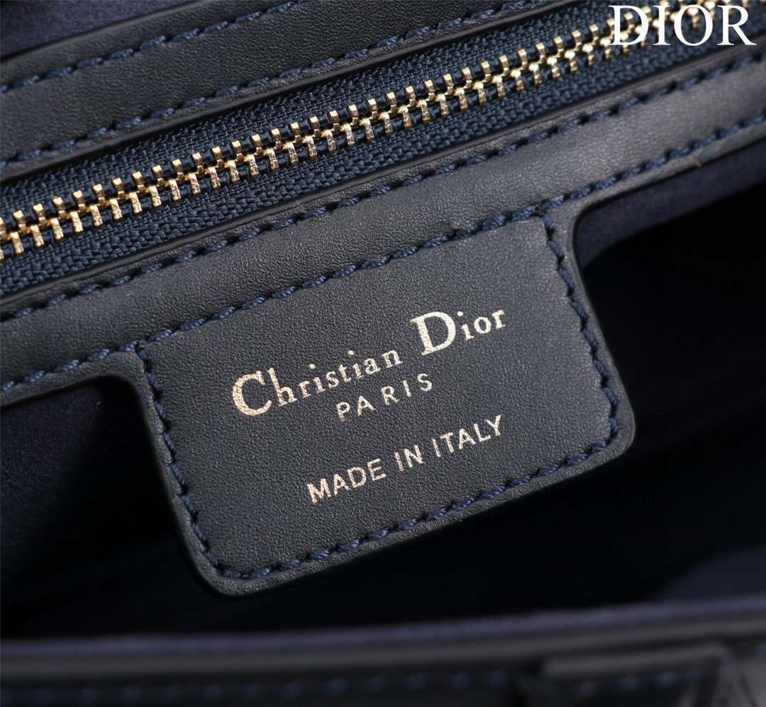Dior M0455 Saddle Bag With Strap Ultramatte Calfskin Black Gold