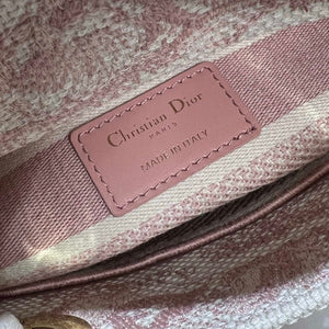 Dior M0500 MINI Lady D-LITE Bag Pink Toile de Jouy Embroidery - Default Title - View 9