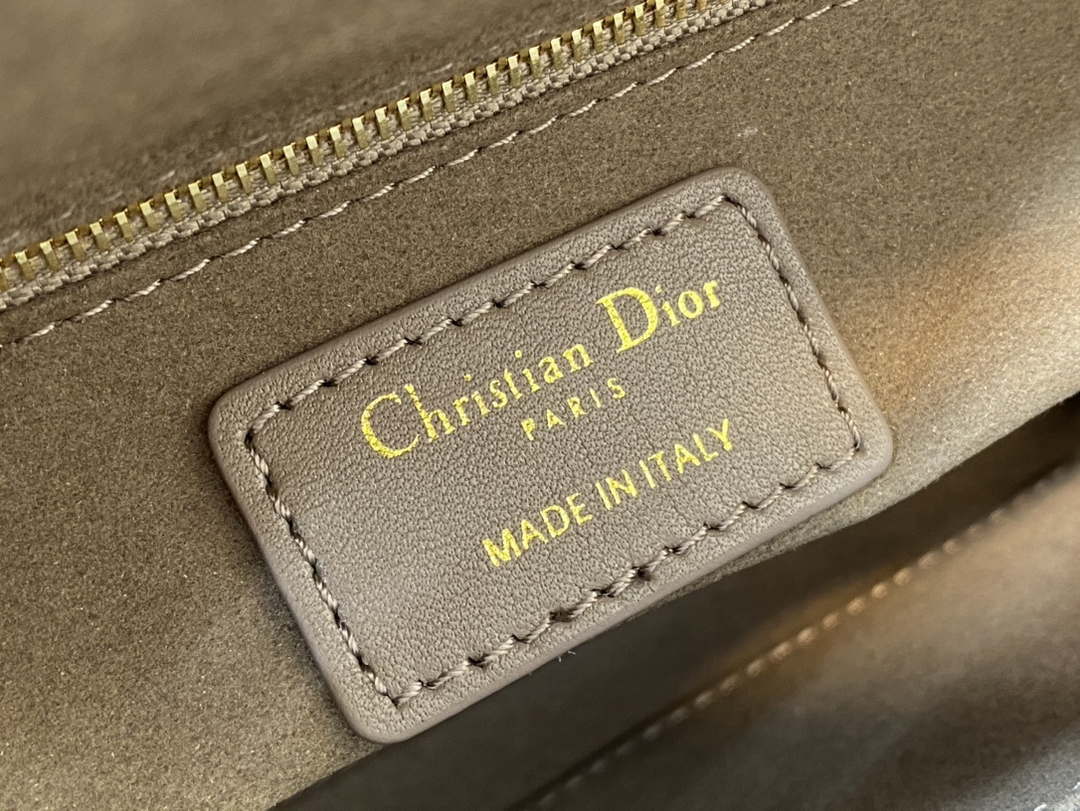 Dior M0531 Small Lady Dior Bag Mike tea Cannage with Mike tea enamel buckle - Default Title - View 9