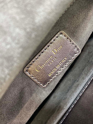 Dior M0538 Small Lady My ABCDior Bag Metallic Copper-Tone Cannage Calfskin - Default Title - View 9