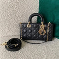 Dior M0540 Lady D-joy Bag Black Cannage Calfskin - Default Title - View 1