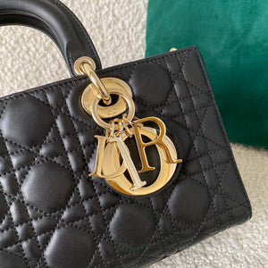 Dior M0540 Lady D-joy Bag Black Cannage Calfskin - Default Title - View 5