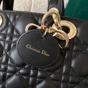 Dior M0540 Lady D-joy Bag Black Cannage Calfskin - Default Title - View 6