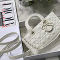 Dior M0540 Lady D-joy Calfskin Bag White - Default Title - View 1