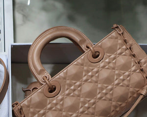 Dior M0540 Lady D-joy Calfskin Bag Pink - Default Title - View 4
