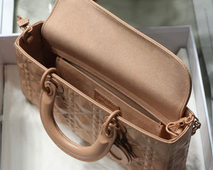 Dior M0540 Lady D-joy Calfskin Bag Pink - Default Title - View 9