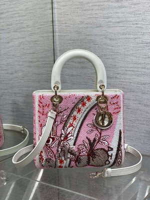 Dior M0565 Medium Lady D-Lite beaded Embroidery M1085 - Default Title - View 1