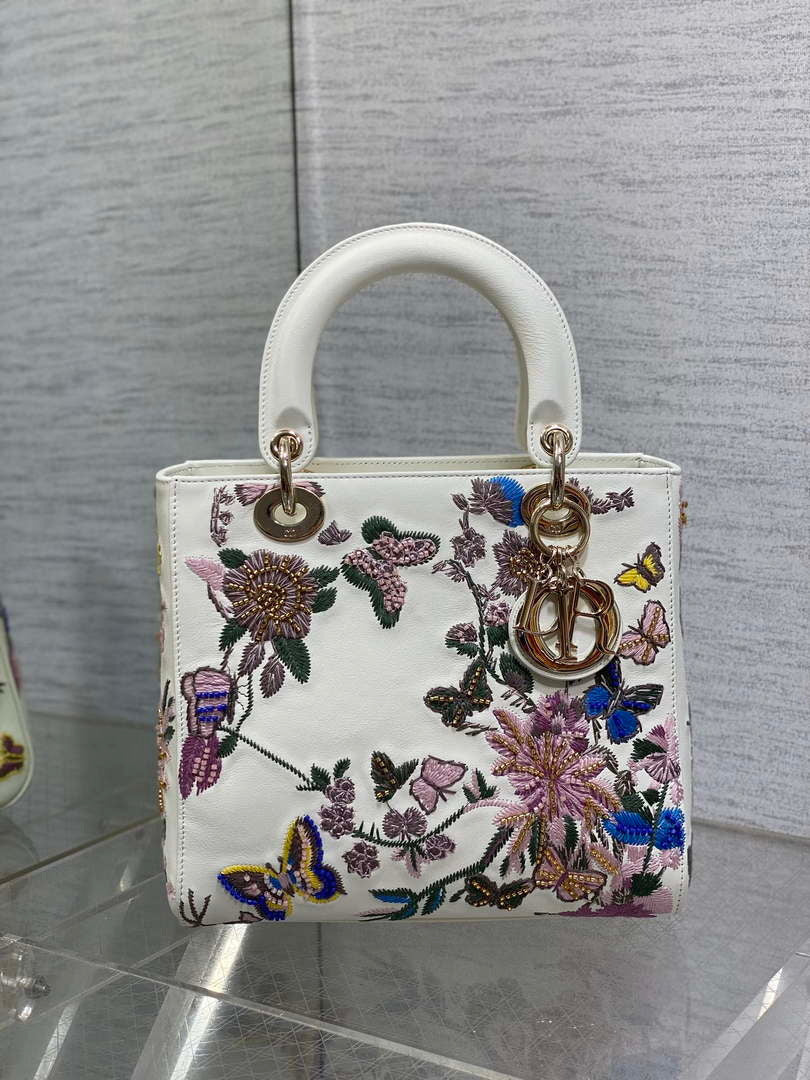Dior M0565 Medium Lady D-Lite beaded Embroidery M1086