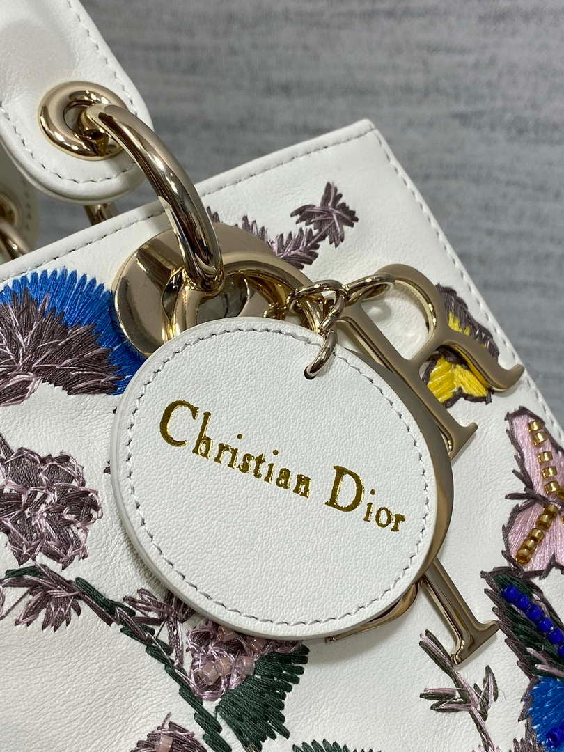 Dior M0565 Medium Lady D-Lite beaded Embroidery M1086