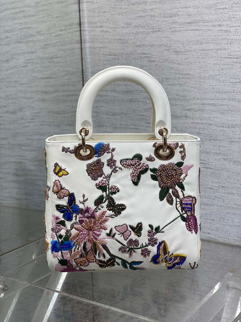 Dior M0565 Medium Lady D-Lite beaded Embroidery M1086