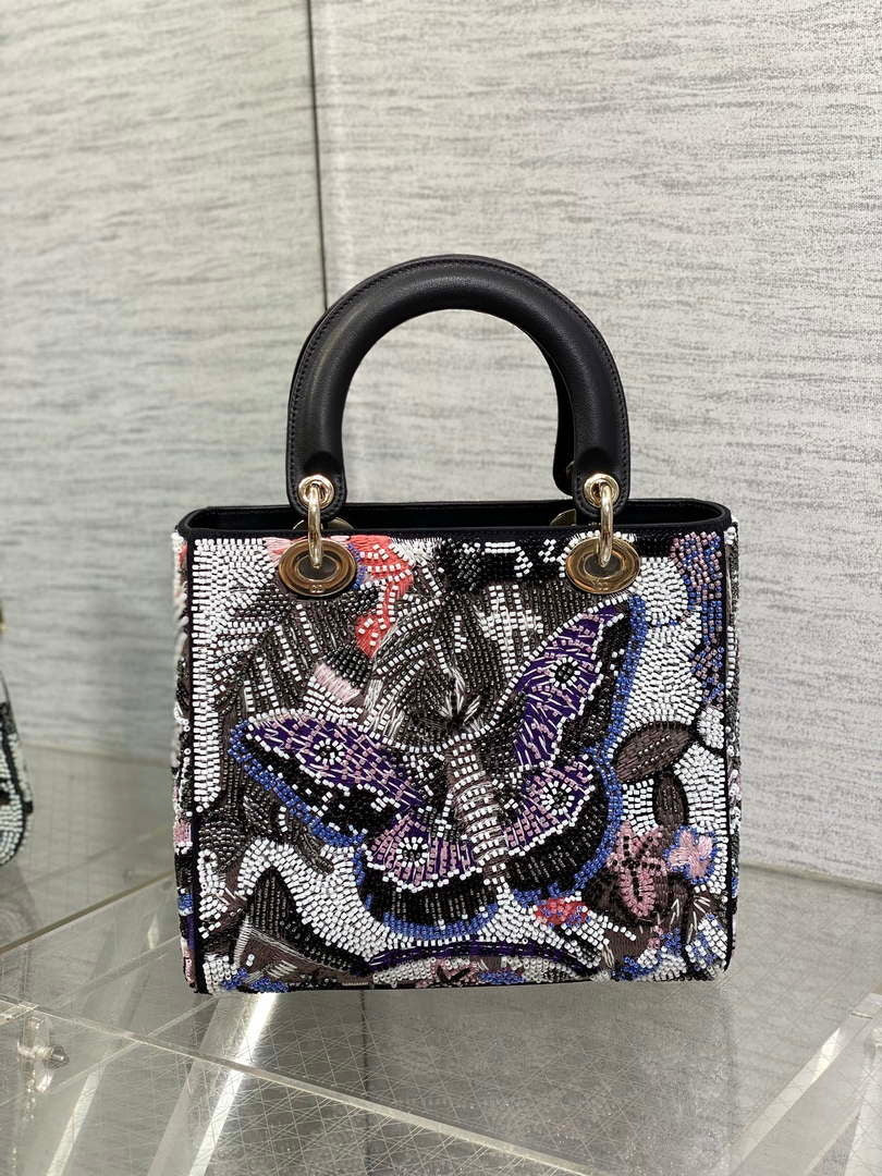 Dior M0565 Medium Lady D-Lite beaded Embroidery M1087 - Default Title - View 5