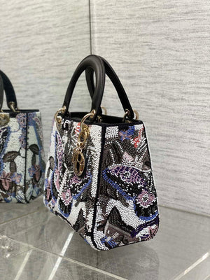 Dior M0565 Medium Lady D-Lite beaded Embroidery M1087 - Default Title - View 6