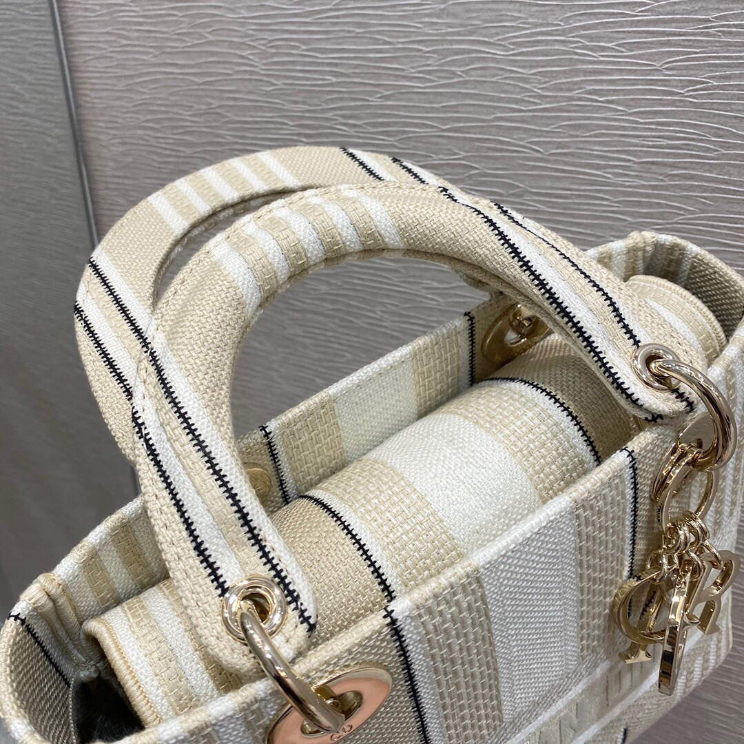 Dior M0565 Medium Lady D-lite Embroidery Bag